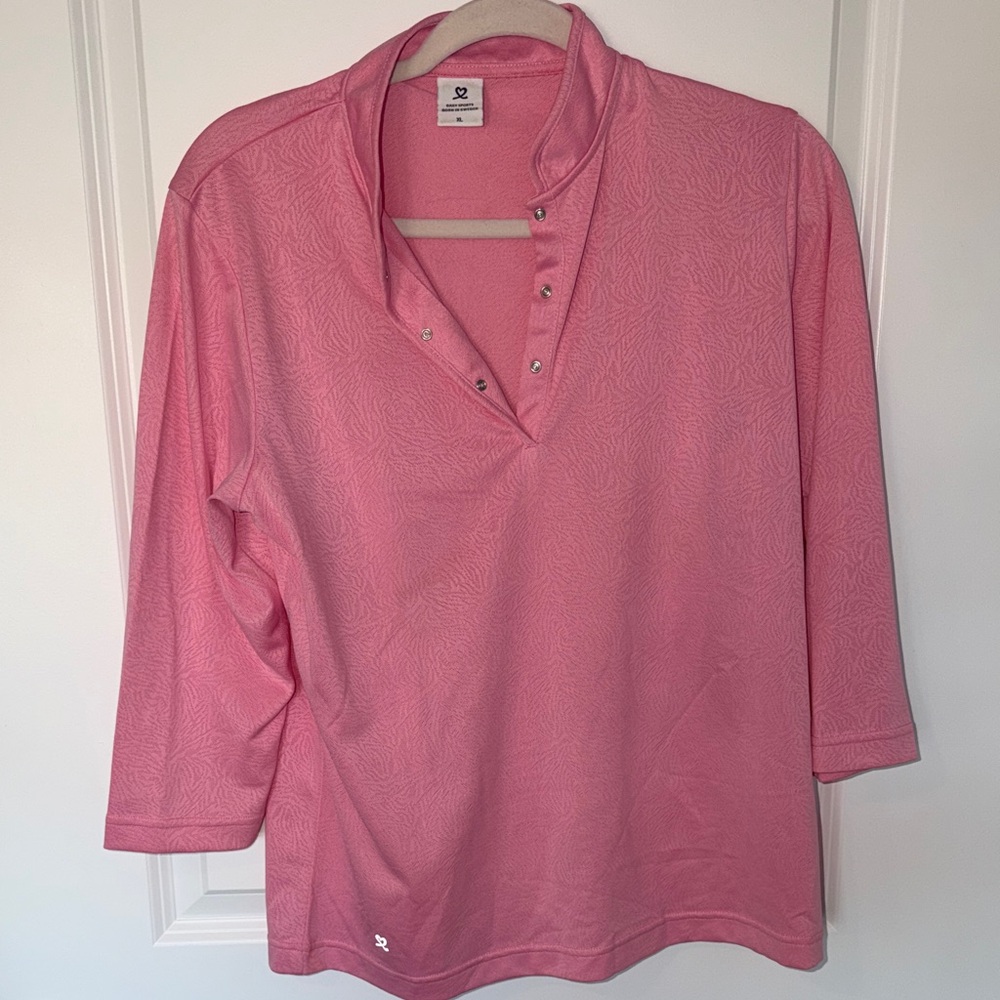 Daily Sports Pink Button Down Shirt